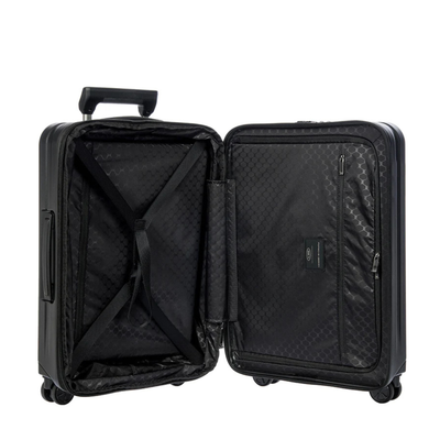 Porsche Design Roadster Expandable Spinner Collection - Matte Black / Carry-On with Pocket 21"