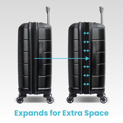 American Tourister Stratum 2.0 Hardside Expandable Luggage 3PC Set (CO/MED/LG)