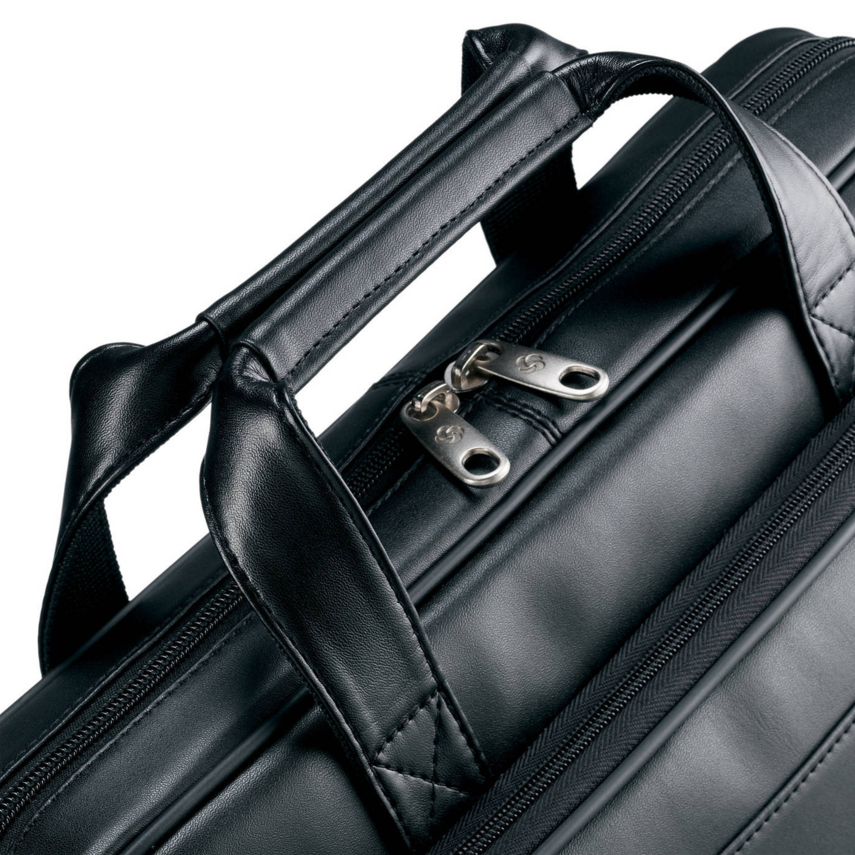 Leather Slim Briefcase