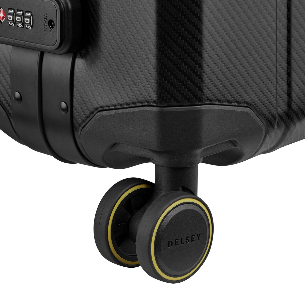 Delsey Alu'r Spinner - Black detail