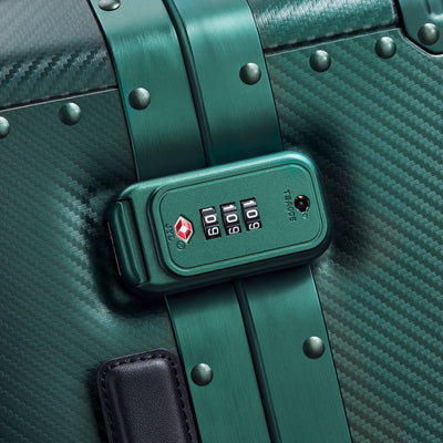 Delsey Alu'r Spinner - Green detail