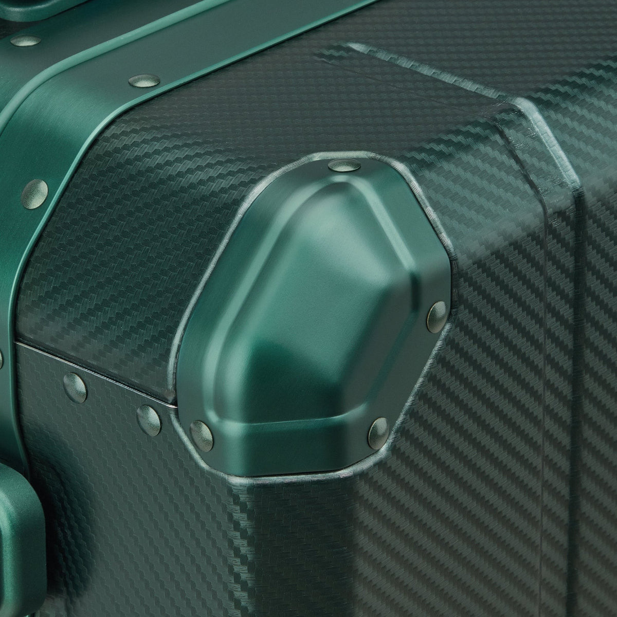 Delsey Alu'r Spinner - Green detail