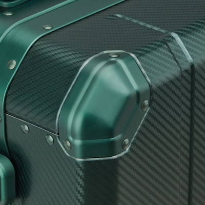 Delsey Alu'r Spinner - Green detail