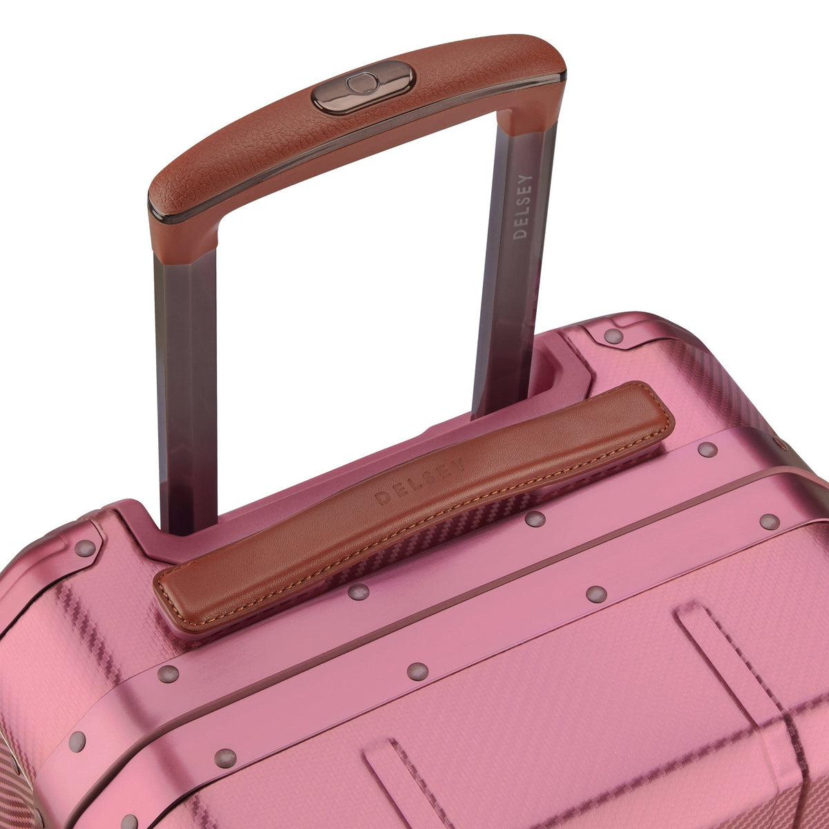 Delsey Alu'r Spinner - Pink detail