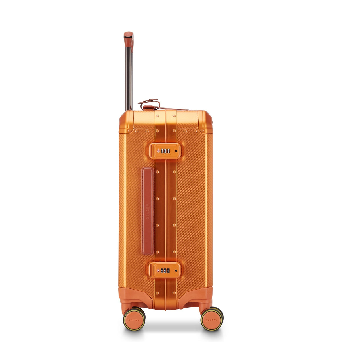Delsey Alu'r Spinner - Orange detail