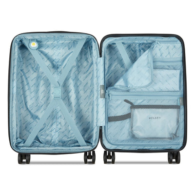 Delsey Cosmique Expandable Spinner - Light Blue / Carry-On detail