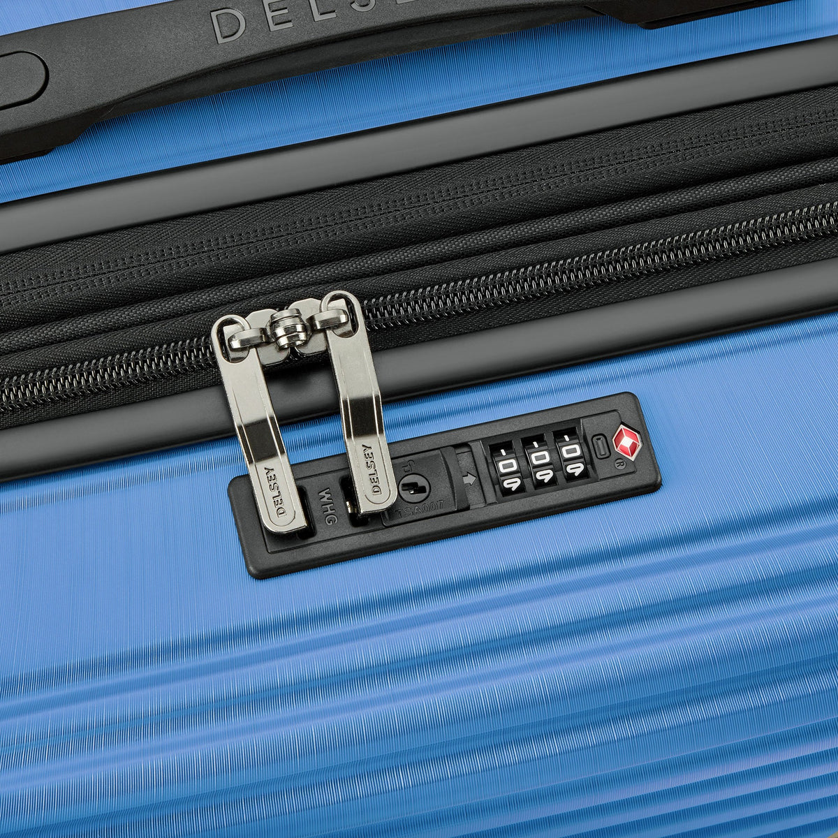 Delsey Cosmique Expandable Spinner - Light Blue / Carry-On