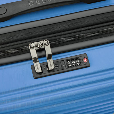 Delsey Cosmique Expandable Spinner - Light Blue / Carry-On