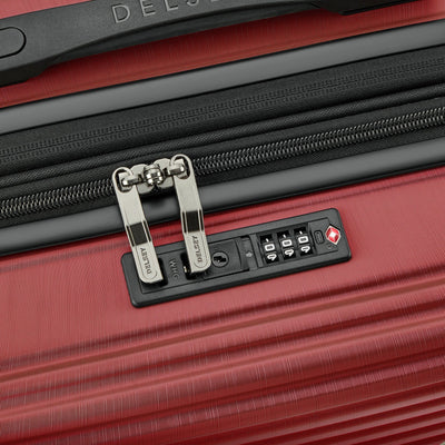 Delsey Cosmique Expandable Spinner - Syrah Red detail