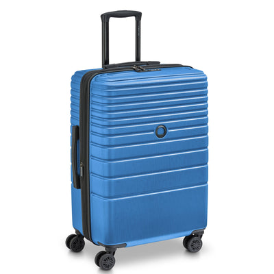 Delsey Cosmique Expandable Spinner - Light Blue / Medium
