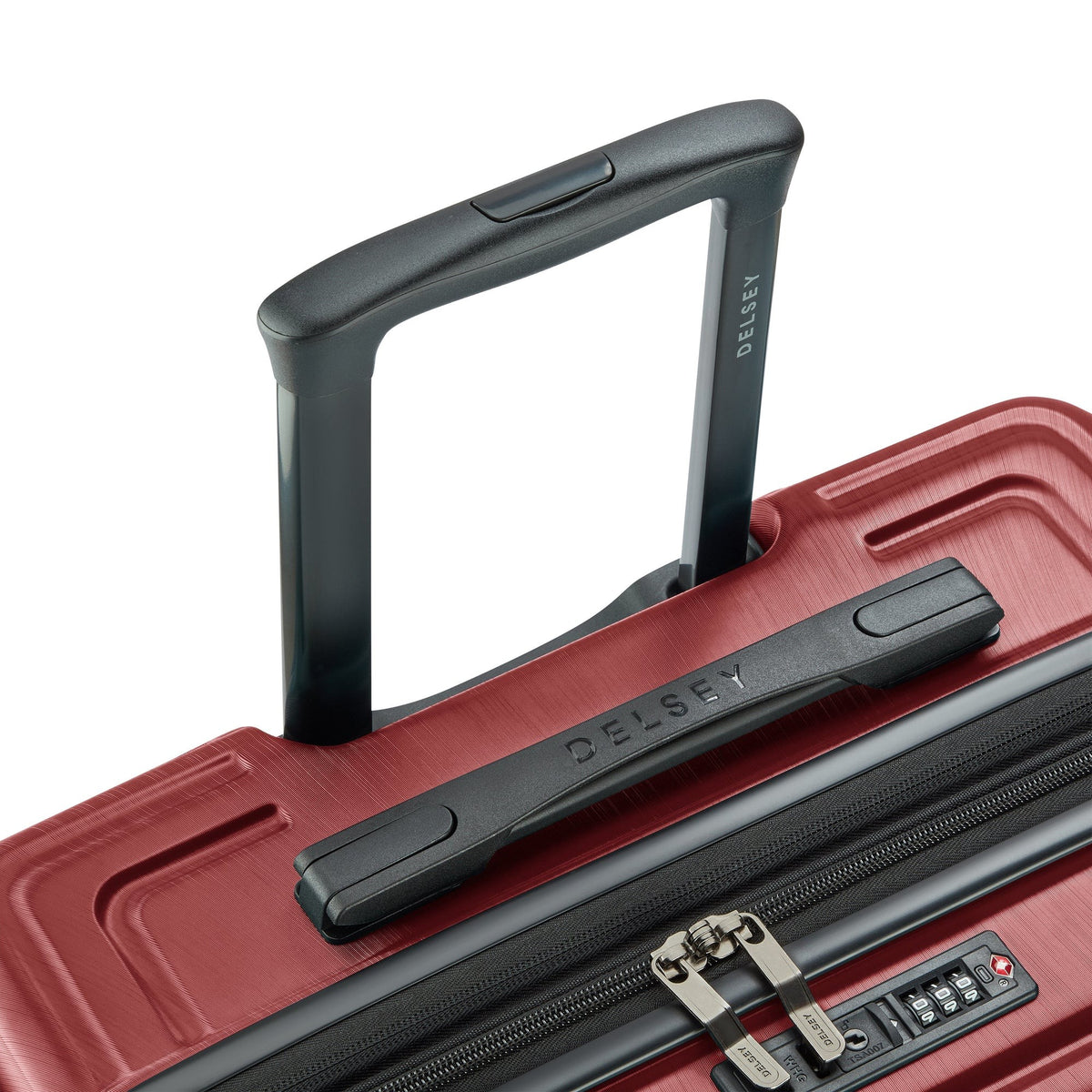 Delsey Cosmique Expandable Spinner - Syrah Red / Medium detail