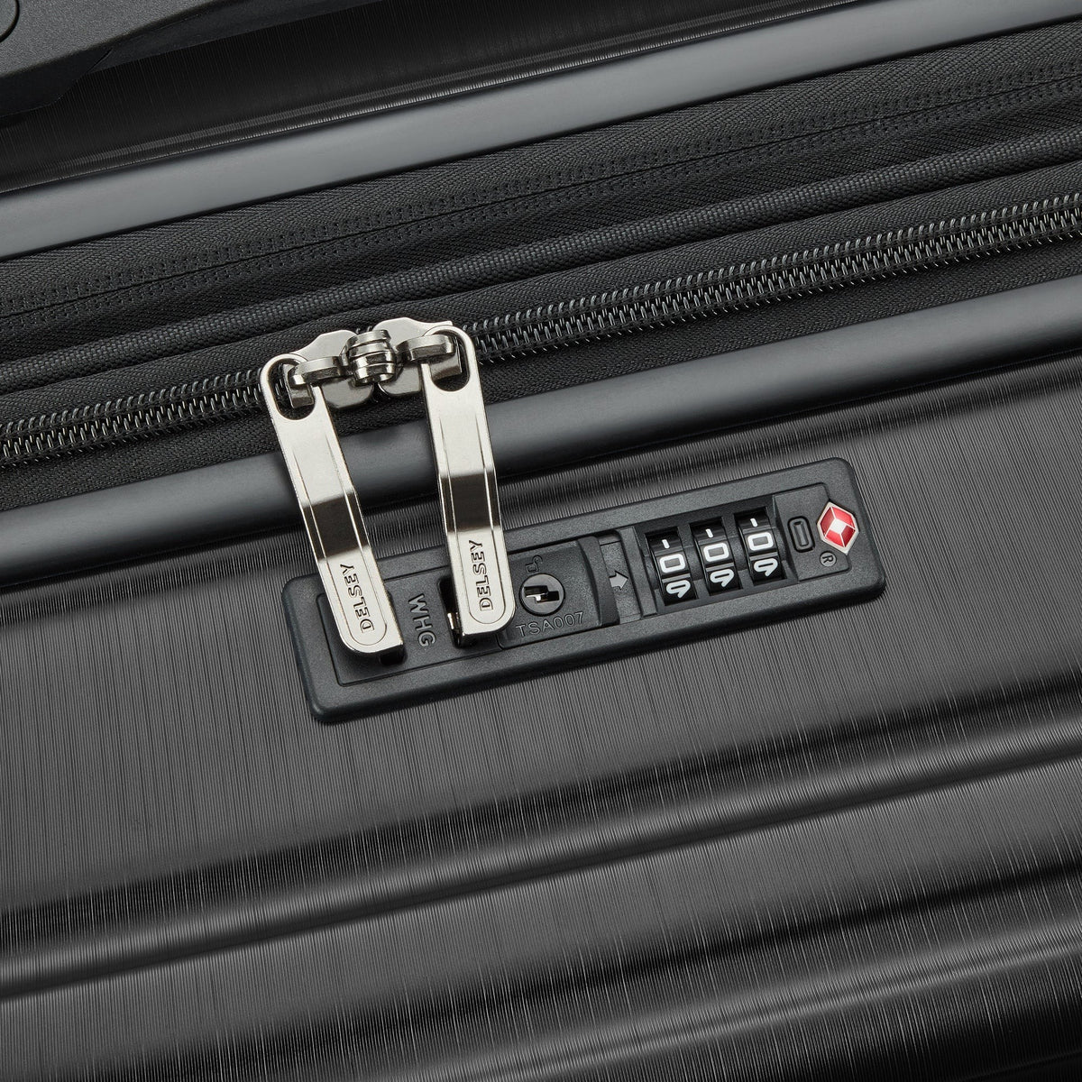 Delsey Cosmique Expandable Spinner - Black / Large detail