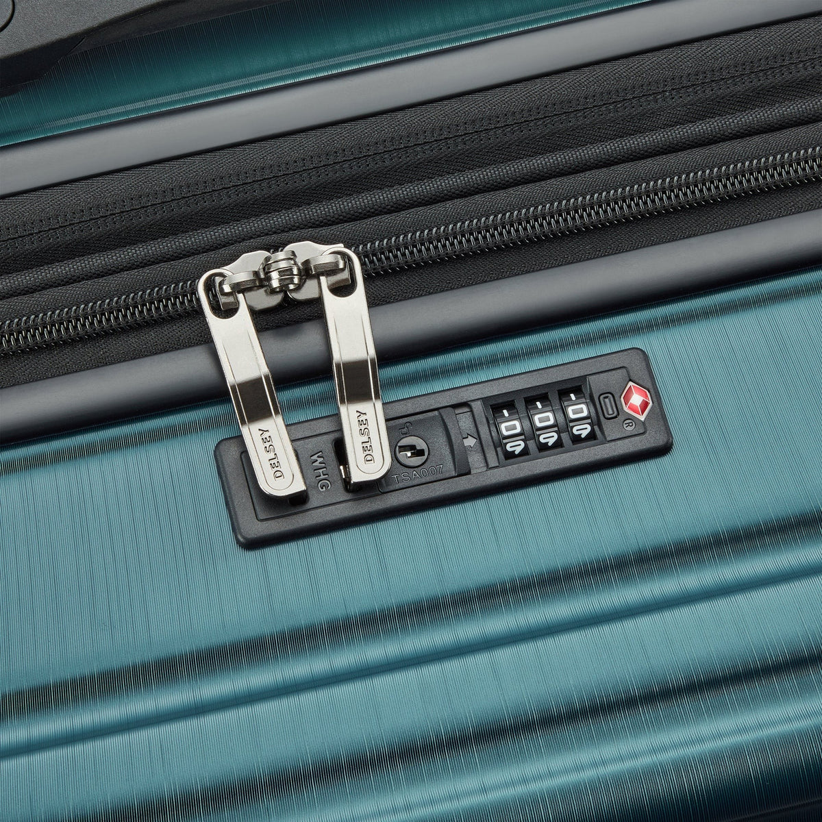Delsey Cosmique Expandable Spinner - Dark Teal / Large detail