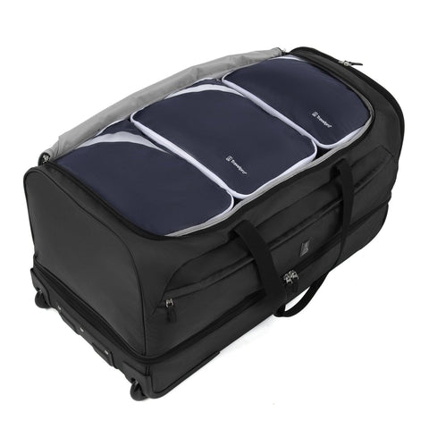 Roadtrip Drop-Bottom Rolling Duffel with Packing Cubes 30" - Voyage Luggage
