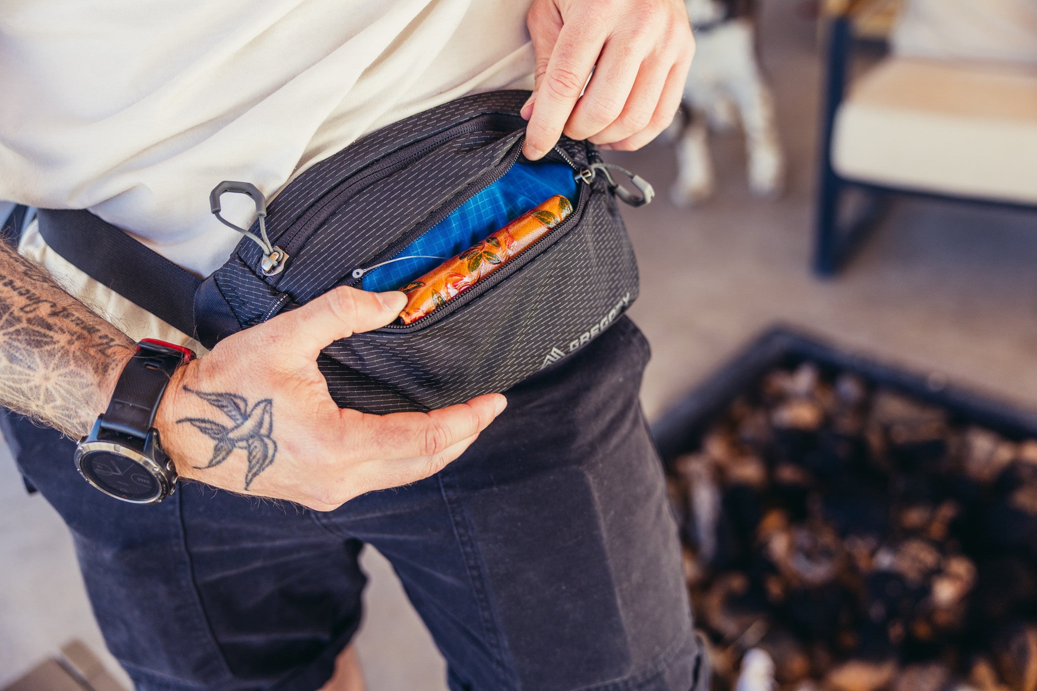 Gregory Nano Waistpack Mini - Sage White