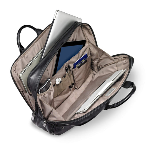 Briggs & Riley @Work Leather Medium Briefcase
