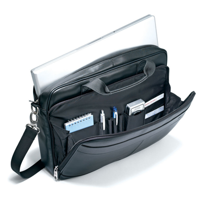Leather Slim Briefcase