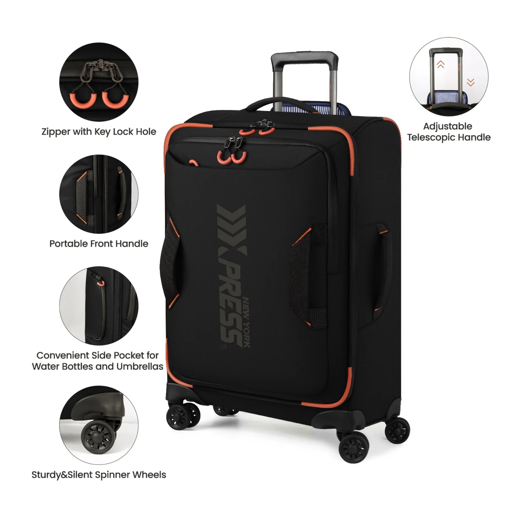 New York XPress Softside Trolley Case