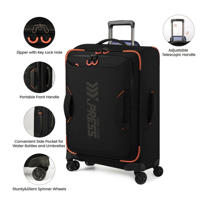 New York XPress Softside Trolley Case