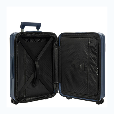Porsche Design Roadster Expandable Spinner Collection - Matt Dark Blue / Carry-On with Pocket 21"