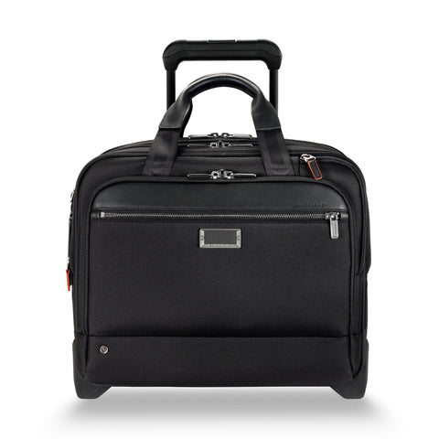 @Work Medium 2-Wheel Expandable Briefcase - Voyage Luggage