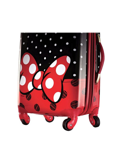 American Tourister Minnie Mouse Red Bow Spinner 21"