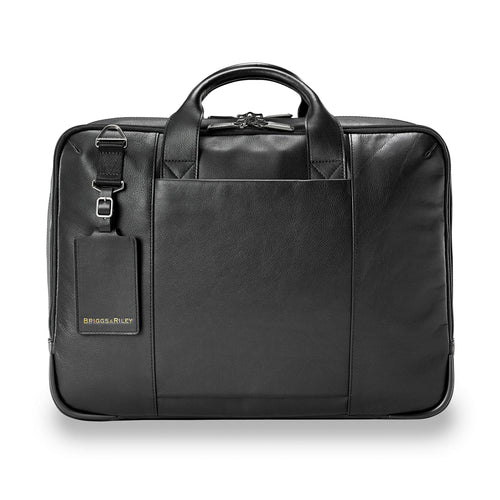 Briggs & Riley @Work Leather Medium Briefcase