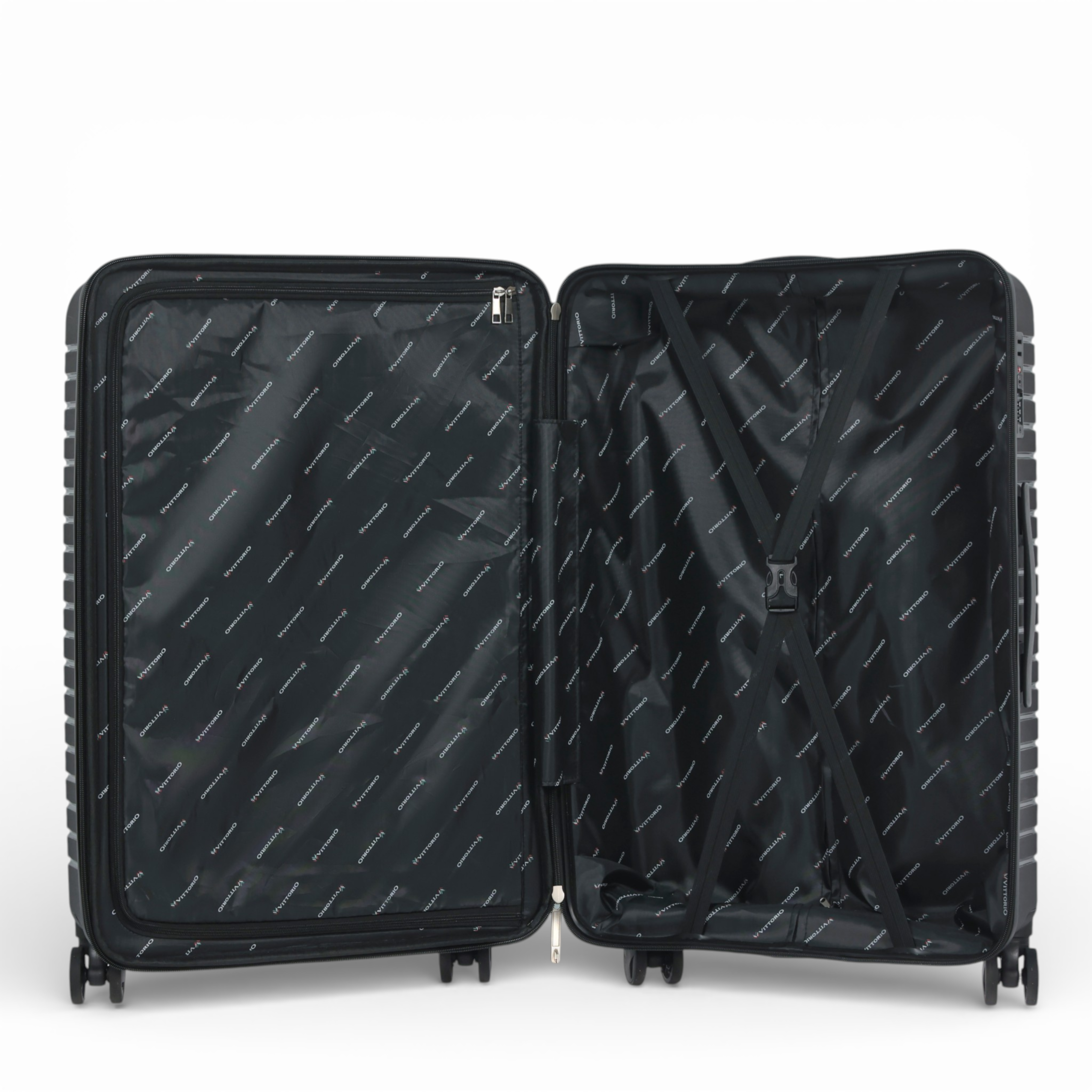 Vittorio Classic Expandable Luggage Set - 3 Pc Set