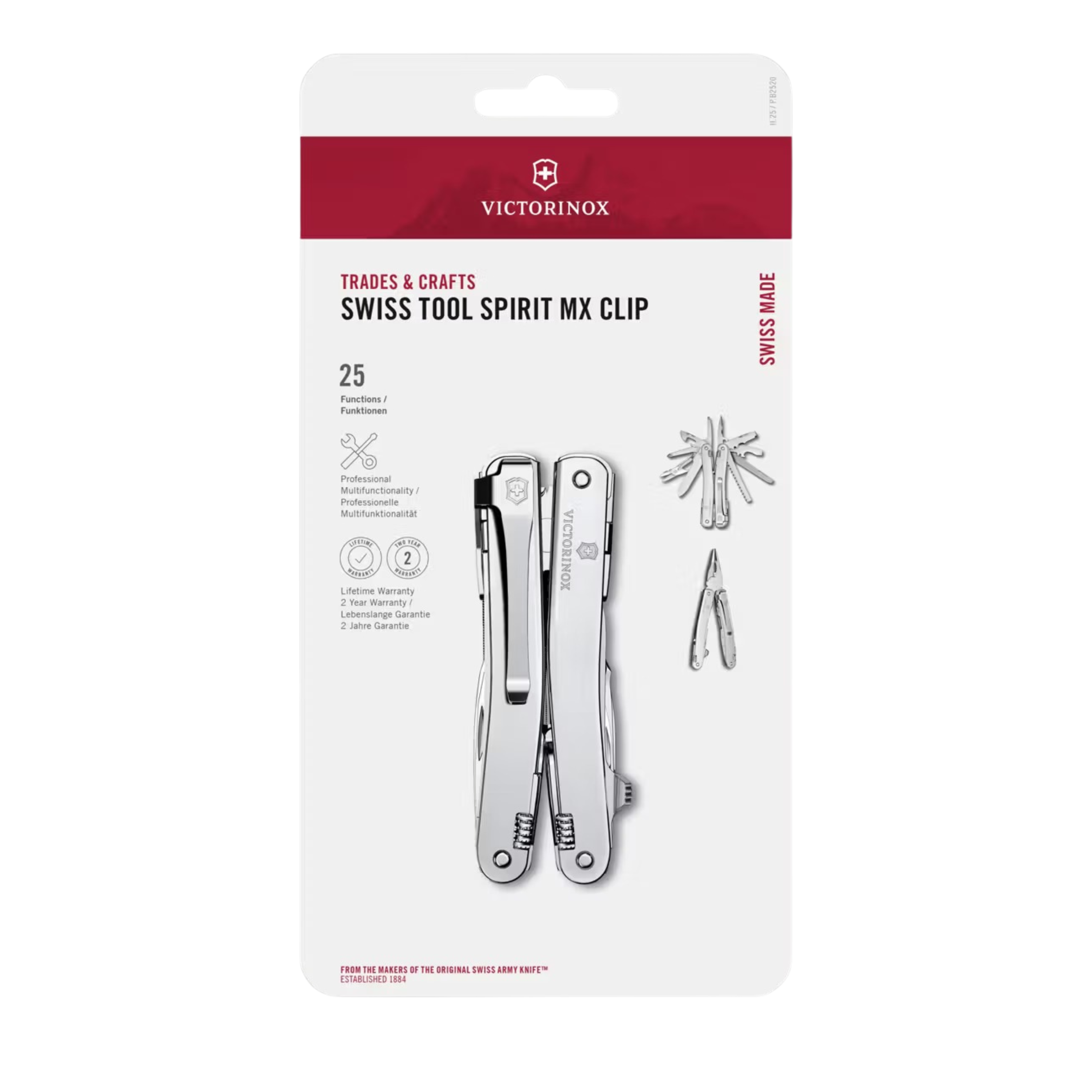 Victorinox  Swiss Tool Spirit MX Clip, 105 mm