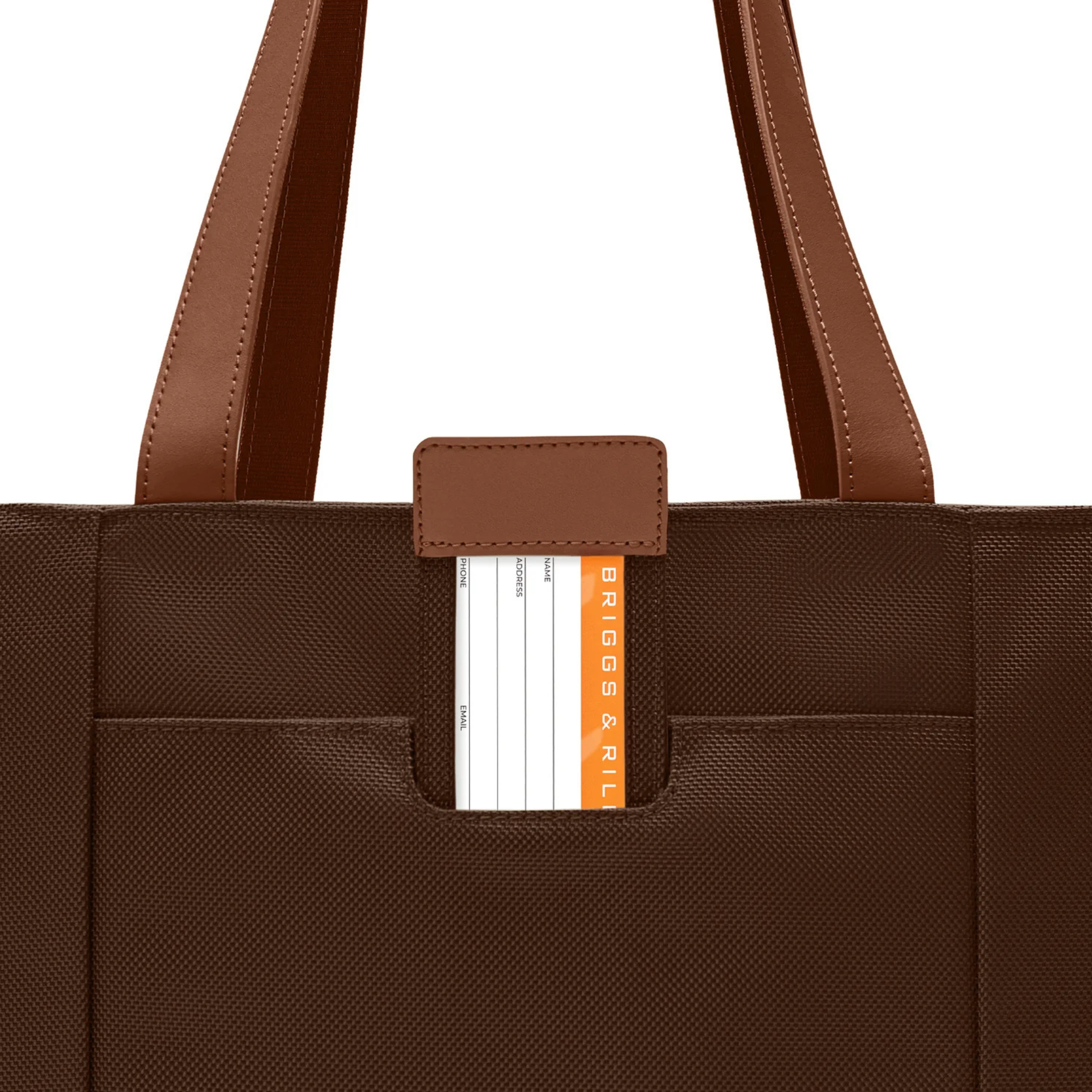 Briggs & Riley Baseline Traveler Tote Chocolate