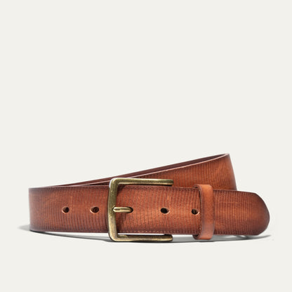 Embossed Crescent Belt