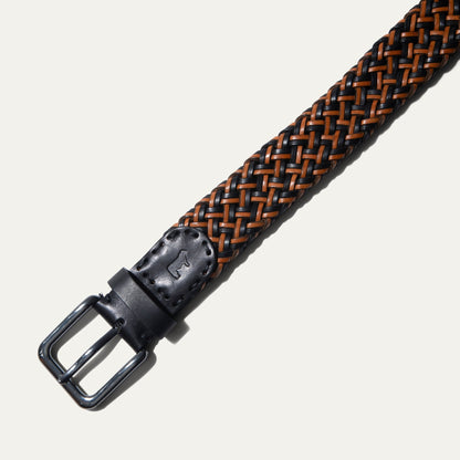 Two-Tone Tubular Braided Belt