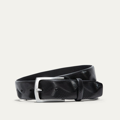 WAVE EMBOSSED BELT