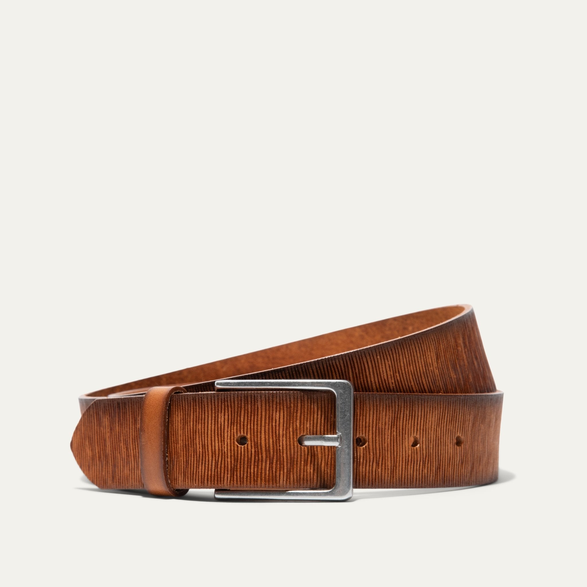 WOOD GRAIN EMBOSSED BELT