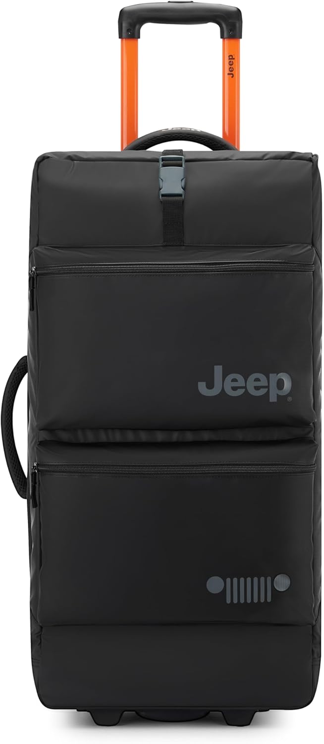 Bolsa de lona con ruedas mediana Jeep Circuit JS006B de 27"