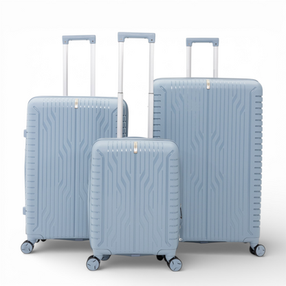 Vittorio Classic Expandable Luggage Set - 3 Pc Set