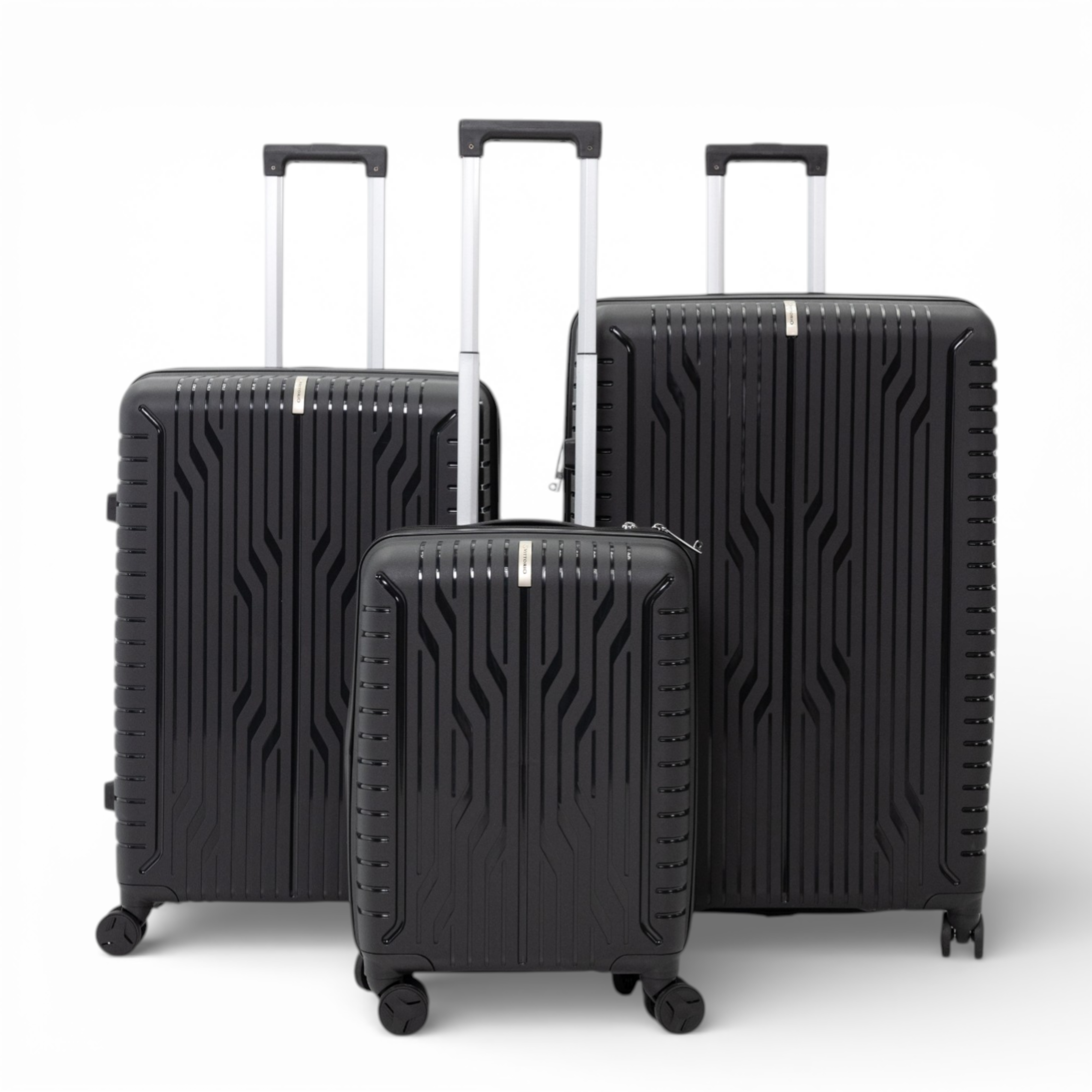 Vittorio Classic Expandable Luggage Set - 3 Pc Set