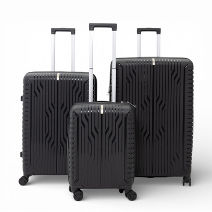 Vittorio Classic Expandable Luggage Set - 3 Pc Set
