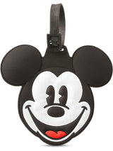 Etiqueta de equipaje de Disney con cabeza de Mickey Mouse