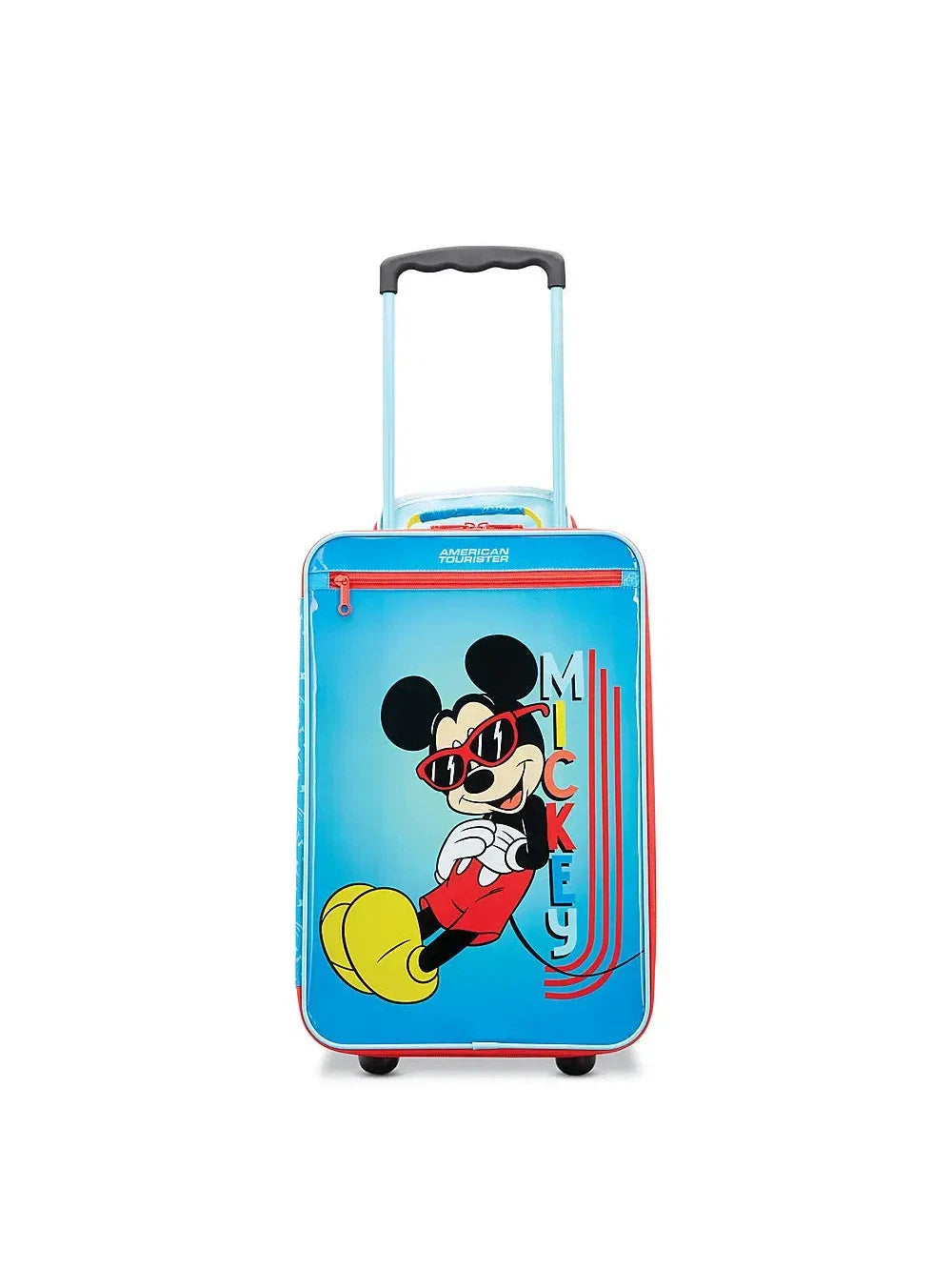 Maleta blanda de poliéster de 18" con ruedas de Mickey Mouse de Disney Kids