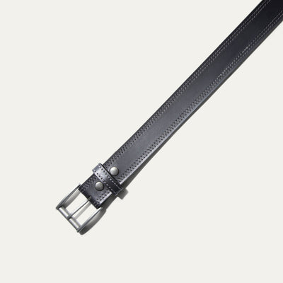 Double Stitch Antique Edge Work Belt