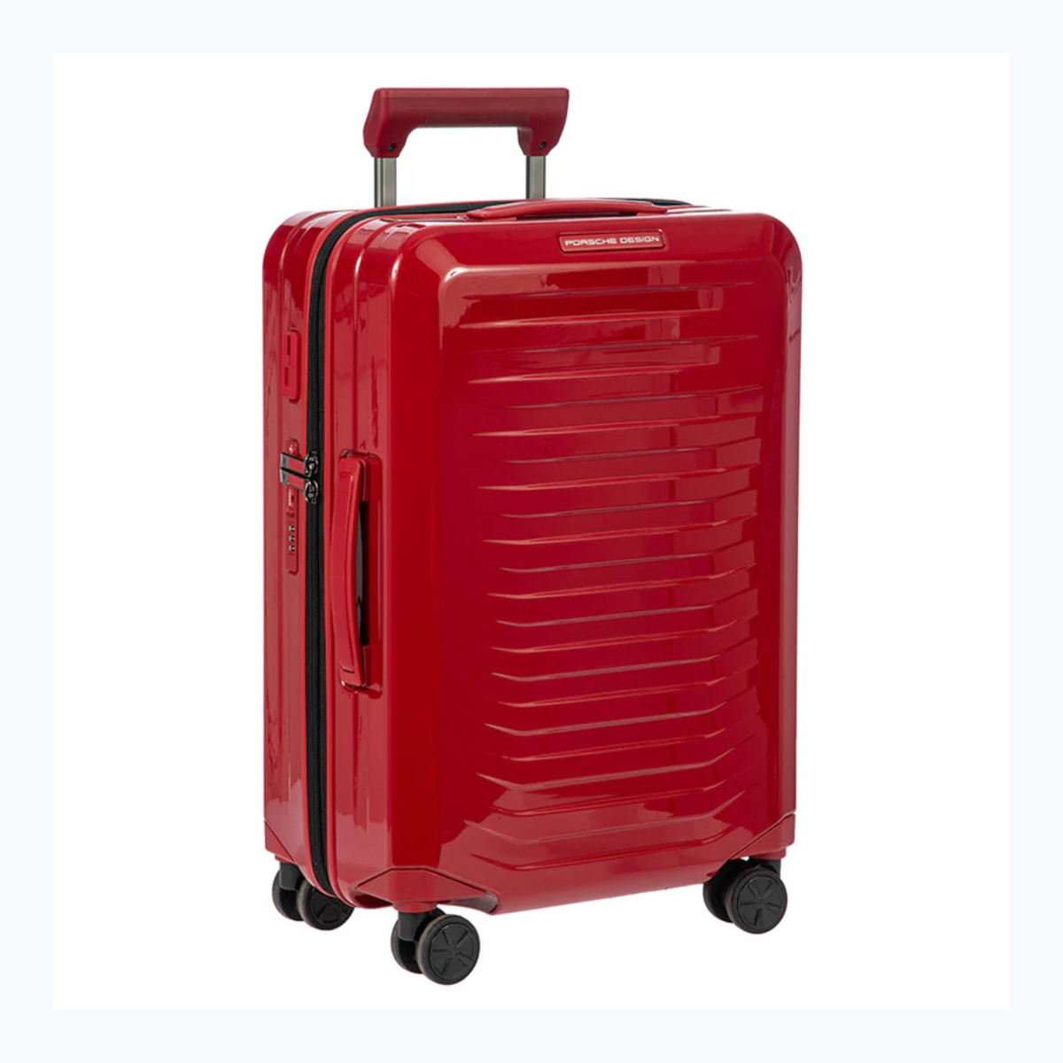 Porsche Design Roadster Expandable Spinner Collection - Carmine Red Shiny / Carry-On 21"