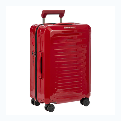 Porsche Design Roadster Expandable Spinner Collection - Carmine Red Shiny / Carry-On 21"