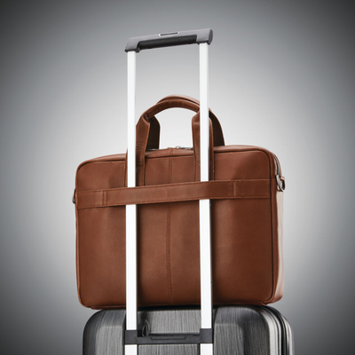 Samsonite Classic Leather Slim Briefcase