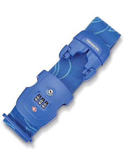 3 Dial Travel Sentry Combination Luggage Strap (91152 Series)