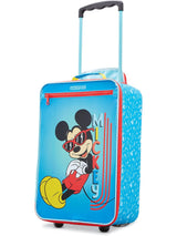 Maleta blanda de poliéster de 18" con ruedas de Mickey Mouse de Disney Kids