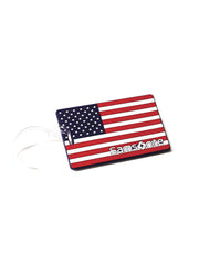 Designer American Flag Luggage ID Tag - Voyage Luggage