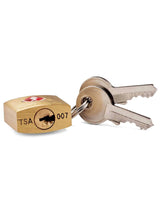 2Pk Travel Sentry Brass Key Lock