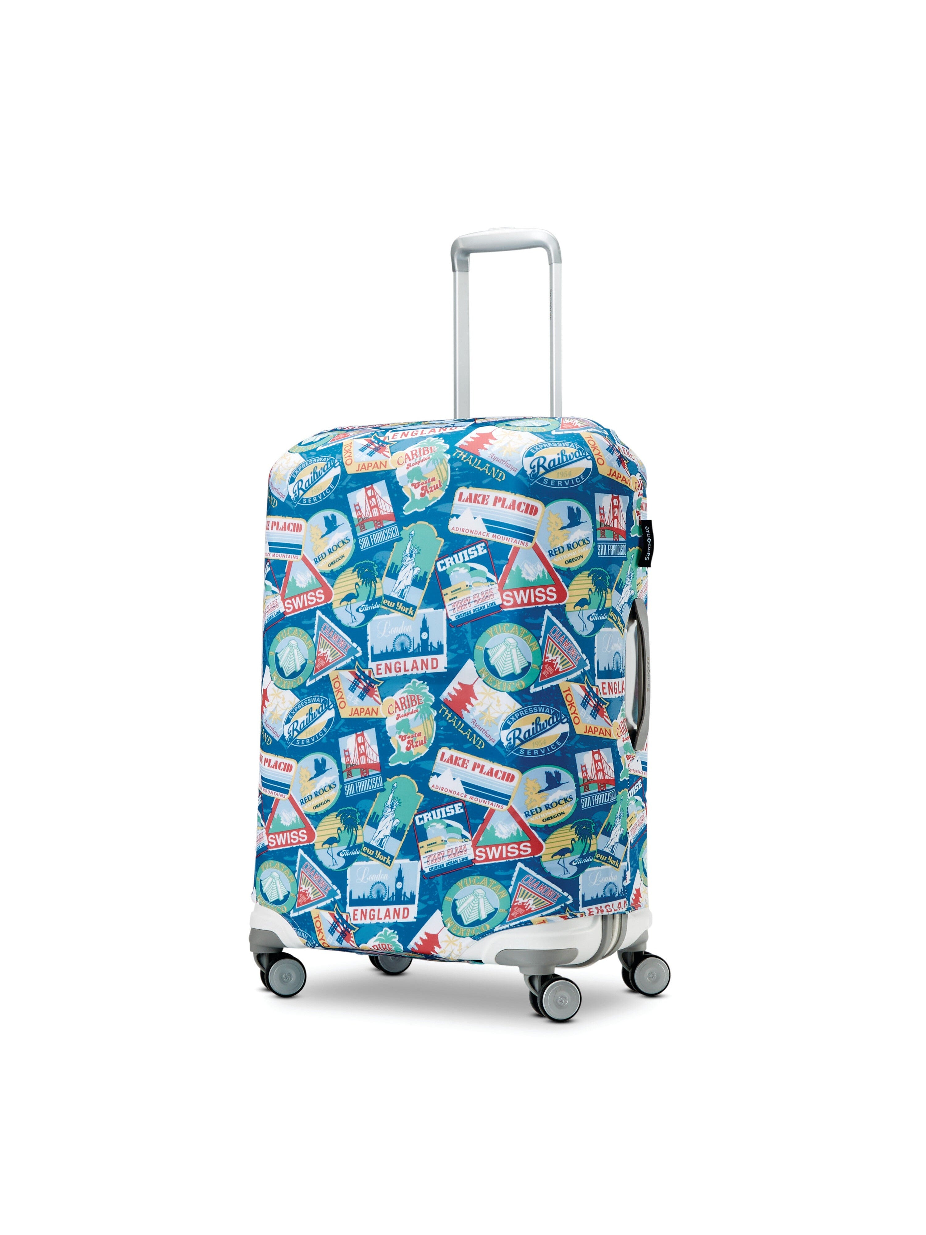 Printed Luggage Cover - M