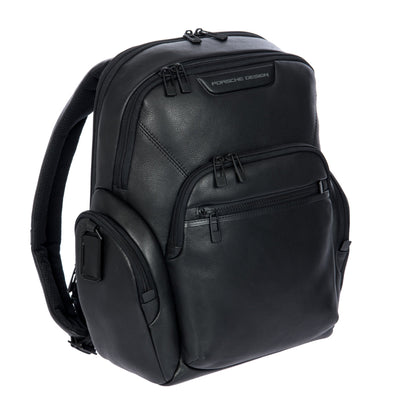 Porsche Roadster Leather Evo Backpack Expandable S